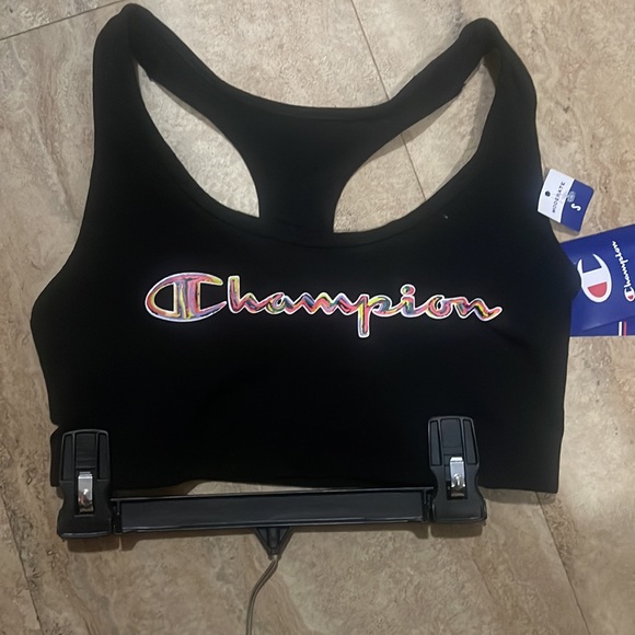 Brand New with Tags Women's CHAMPION Black Sport Bra Size Small - Picture 3 of 3